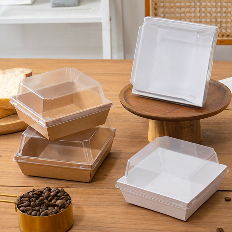 10 個ケーキデザートドーナツ装飾ボックスクラフト紙クッキー - Wedding Supply Decor のレビューと価格