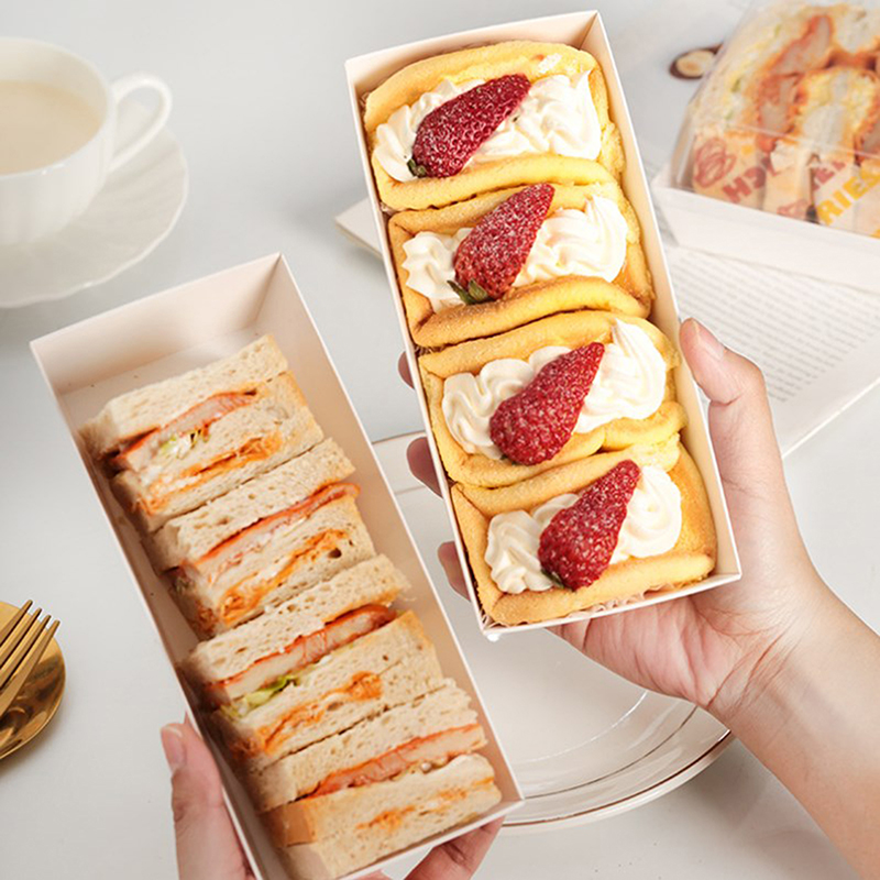 10 個ケーキデザートドーナツ装飾ボックスクラフト紙クッキー - Wedding Supply Decor のレビューと価格
