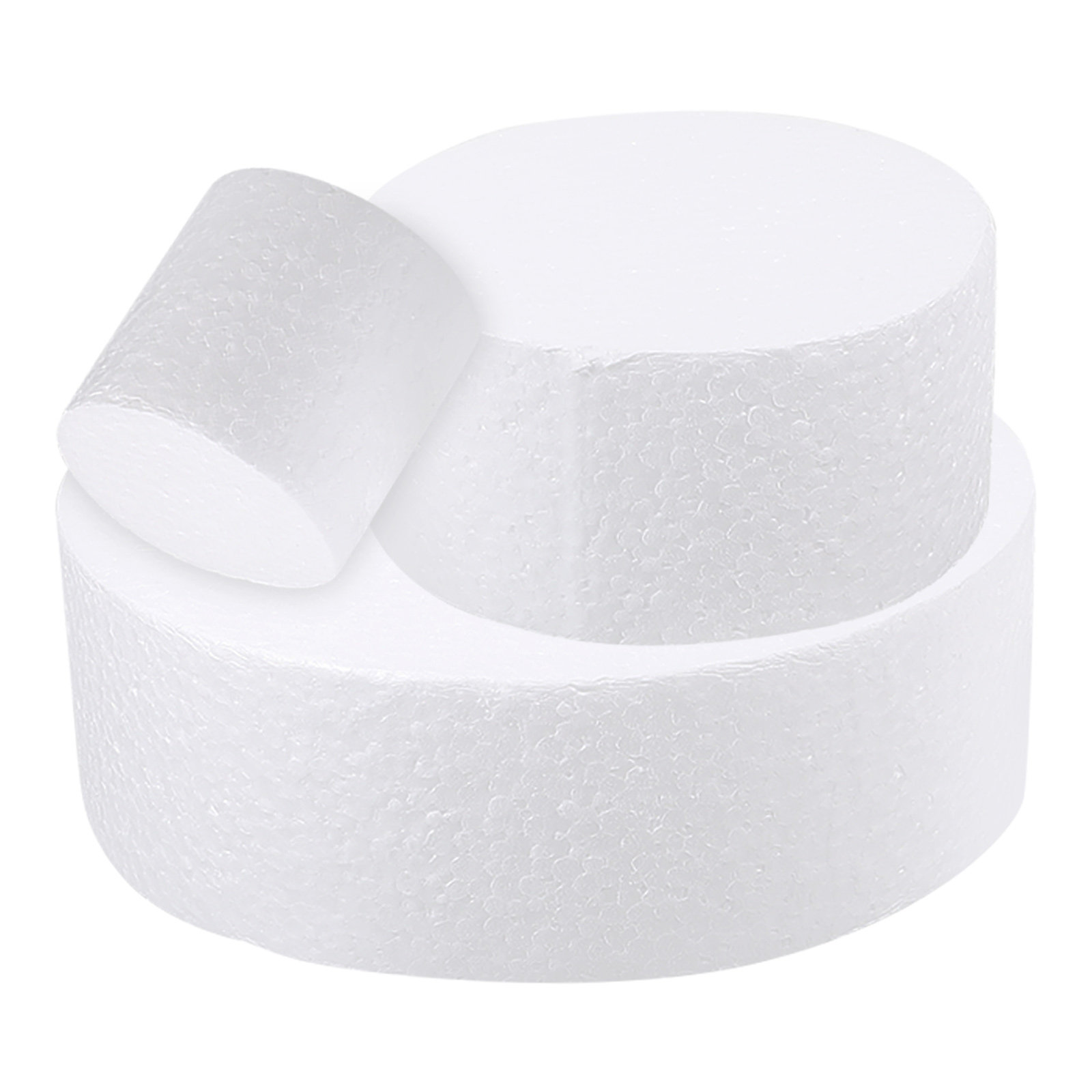 3個入りケーキダミー フォーム 無地 DIYケーキデコレーシ - Wedding Supply Decor のレビューと価格