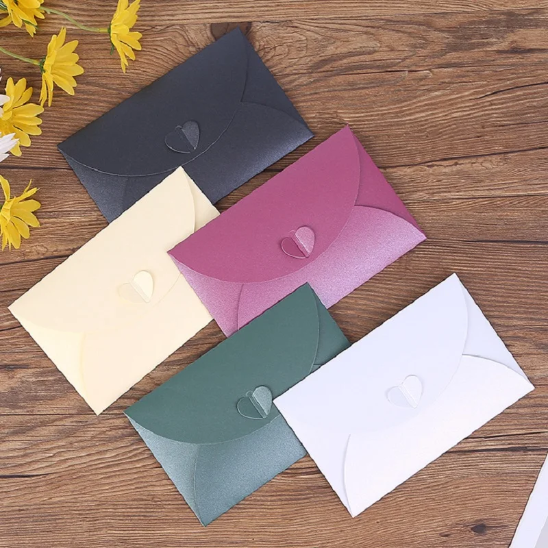 50 ピース/ロット封筒ハイグレード 250 グラム真珠光沢 - Wedding Supply Business のレビューと価格