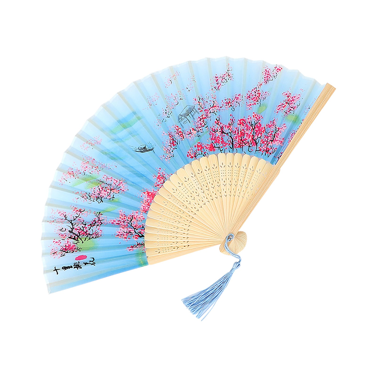 女性扇子中国ヴィンテージ竹ハンドファン結婚式のダンスの装飾家 - Wedding Supply Decor のレビューと価格