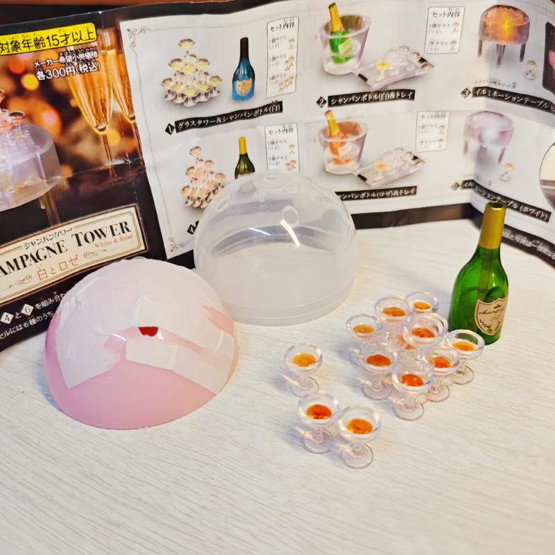 エポック・ターリン ライト付きミニチュアシャンパンタワーセッ - Champagne Tower Set のレビューと価格