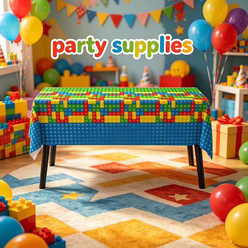 ビルディングブロックブリックスタイルのテーブルクロススタイリ - Wedding Supply Kit のレビューと価格