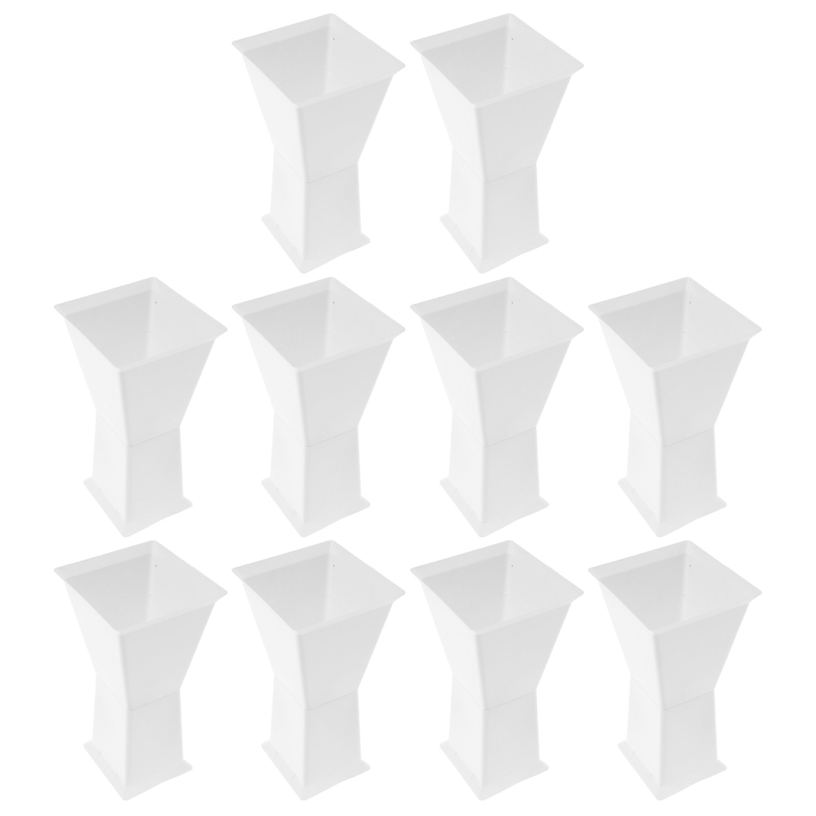 10個入り正方形フラワーアレンジメントベース プラスチック製 - Wedding Floral Supply のレビューと価格