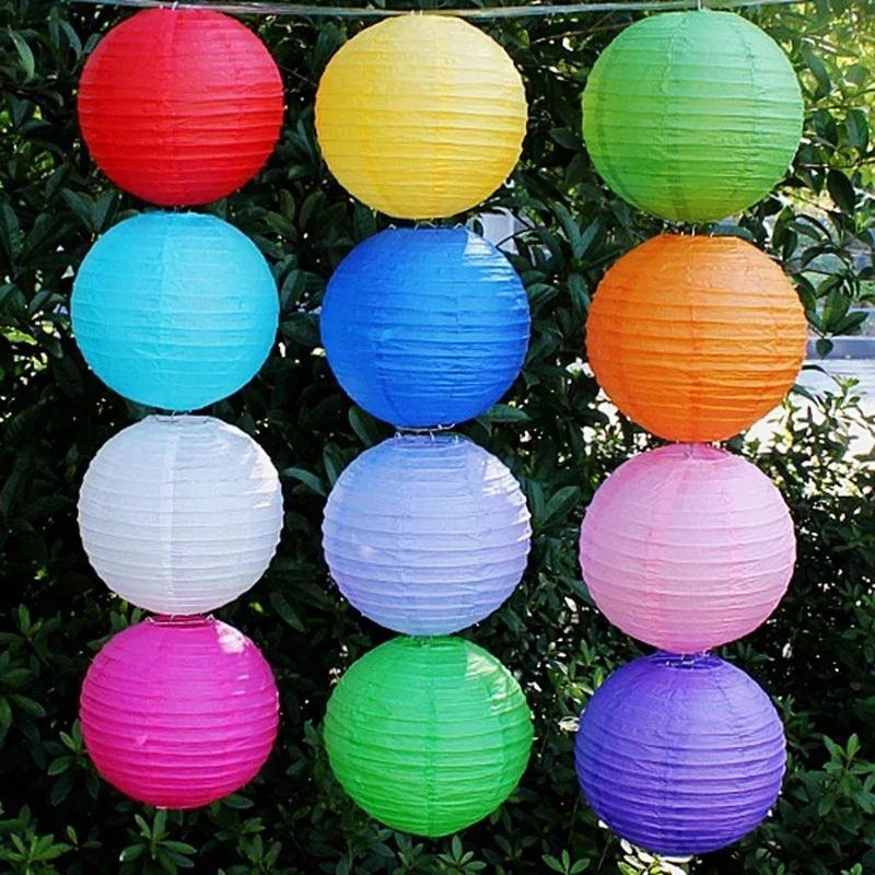 多色中国紙提灯 15-20-25-30-35-40cm 結婚 - Wedding Event Supply のレビューと価格