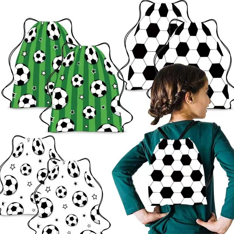 6/24 個サッカーパーティー記念品巾着バッグサッカーボール - Wedding Event Supply のレビューと価格