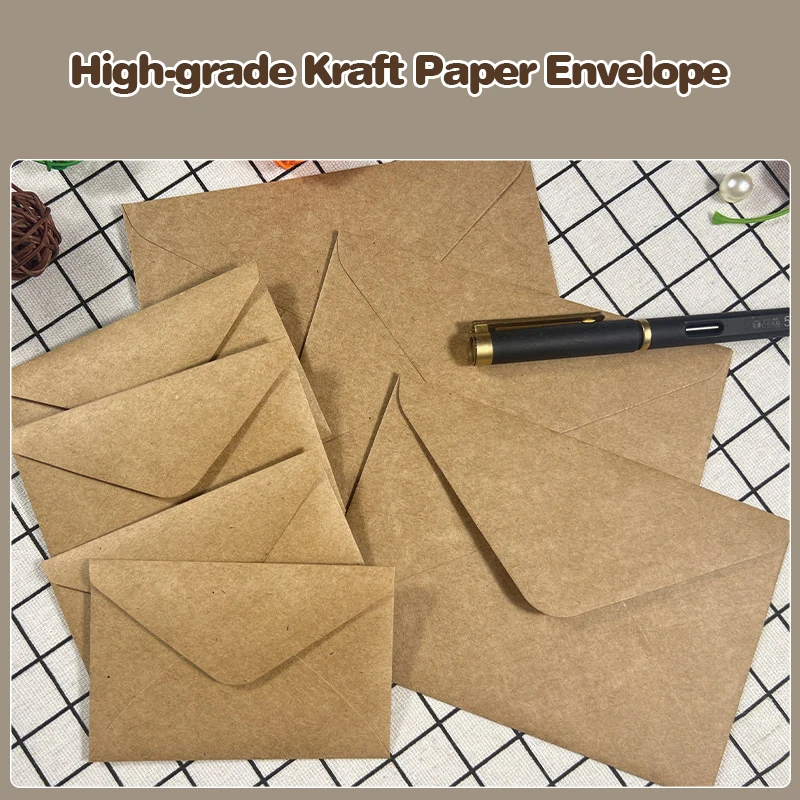 50 個クラフト茶色の紙封筒 108 × 158 ミリメート - Wedding Supply Business のレビューと価格